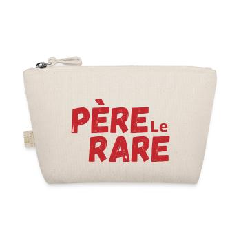 Rare Pearl Dad - Dad Gift Idea - Organic Pouch - nature - Front