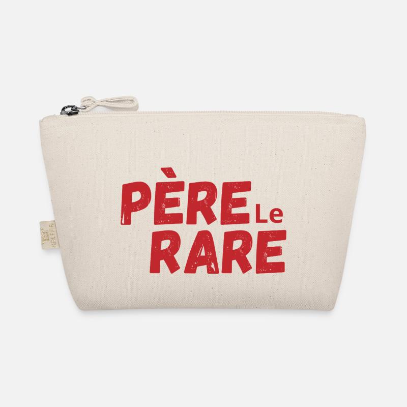 Seltene Perle Papa - Papa Geschenkidee Bio-Täschchen