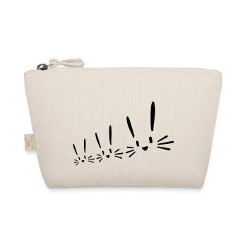 3 lapins, famille, enfants, parents, trois amis, équipage - Trousse biologique - nature - Devant