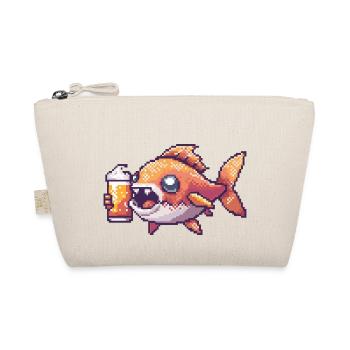 Poisson Piranha Bière Pixel - Trousse biologique - nature - Devant