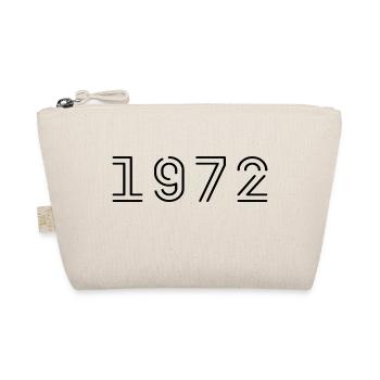 1972 Retro 1972 Gift 1972 Vintage 1972 - Organic Pouch - nature - Front