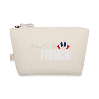 Fière française, j’adore la France - Trousse biologique - nature - Devant