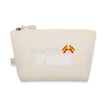 Proud Spaniard, I love Spain - Organic Pouch - nature - Front