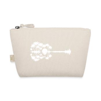 Sunset Paradise Silhouette - Organic Pouch - nature - Front
