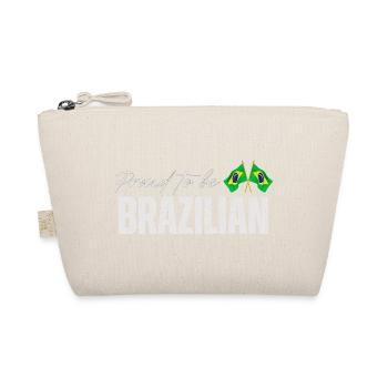 Brazilian pride, I love Brazil - Organic Pouch - nature - Front