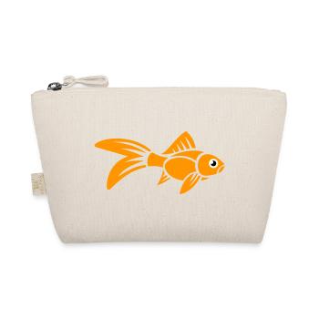 Poisson rouge stylisé - Trousse biologique - nature - Devant