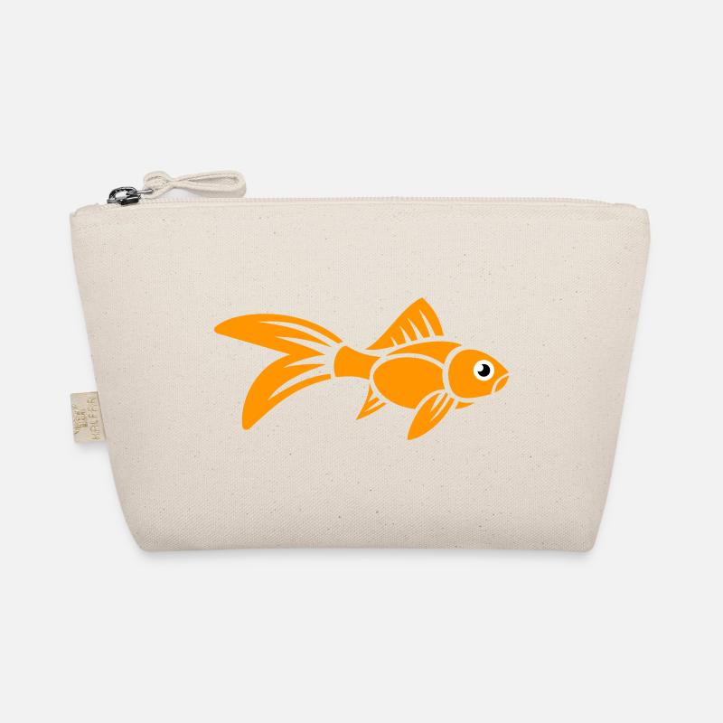 Stylized Goldfish Organic Pouch