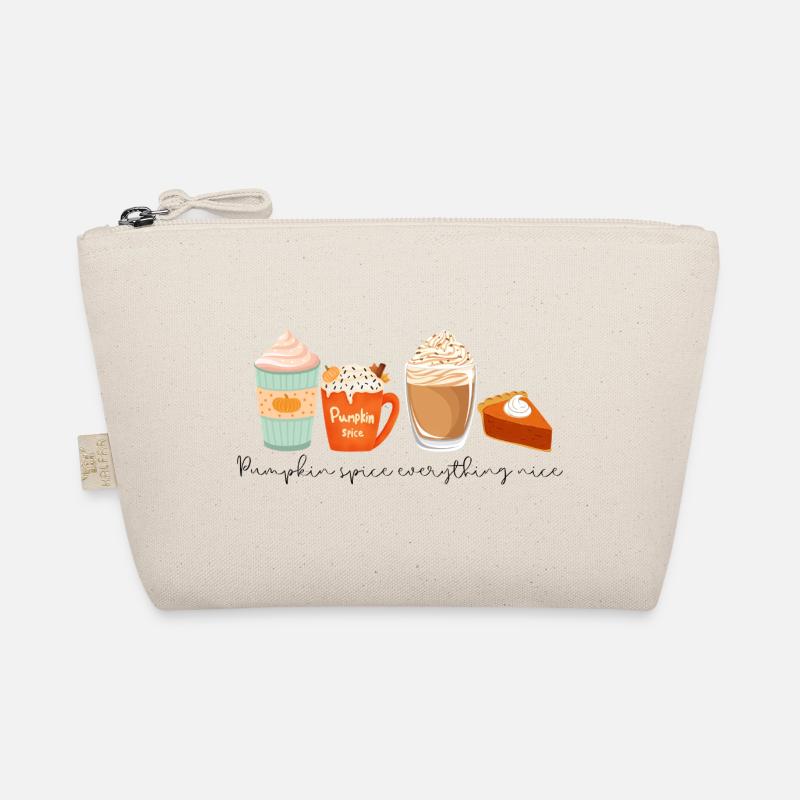 ☕ Pumpkin Spice Everything Nice 🎃 Bio-Täschchen