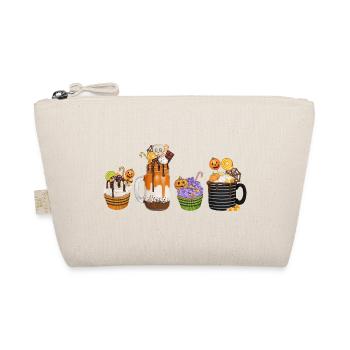 🎃 Sweet Halloween Temptation – Cupcakes & Drinks - Organic Pouch - nature - Front