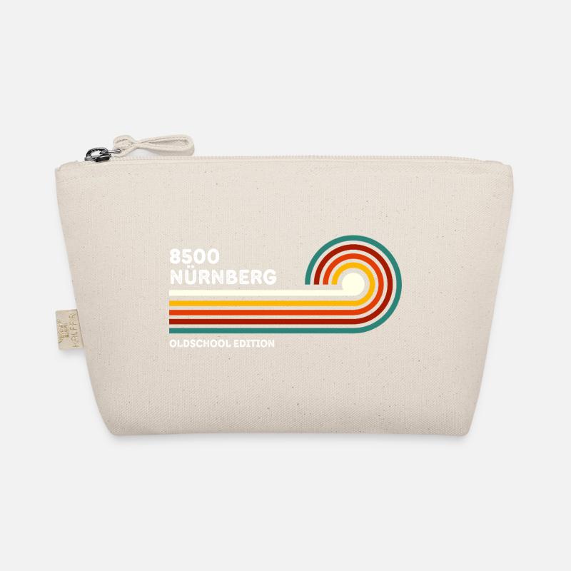 Nuremberg Chemise Rétro 8500 Code Postal Souvenir Des Années 80 Culte Trousse biologique