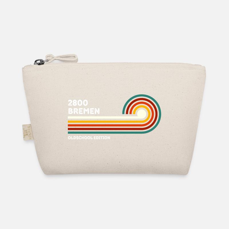 Bremen Retro Shirt 2800 Oldschool Zip Code Organic Pouch