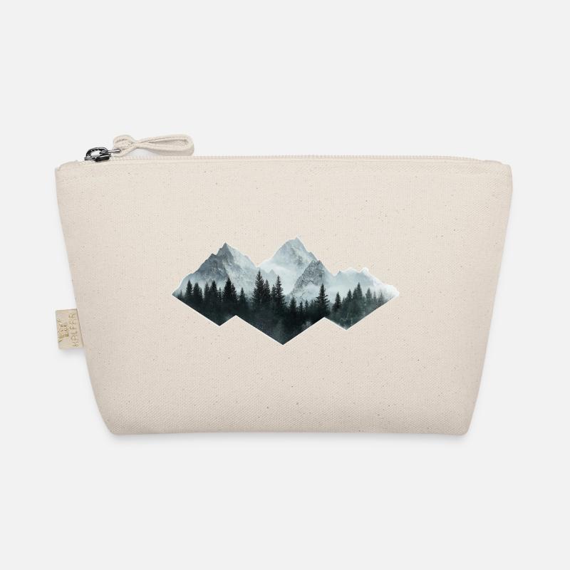 Wald Berge - Bio-Täschchen - Natur