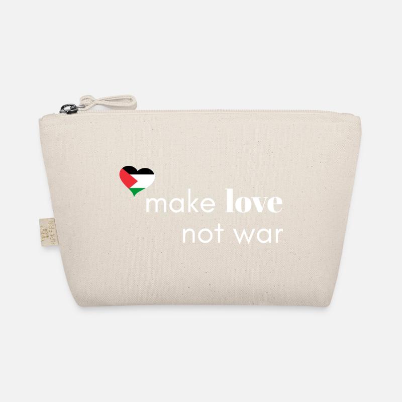 Make Love Not War - Palestine Organic Pouch
