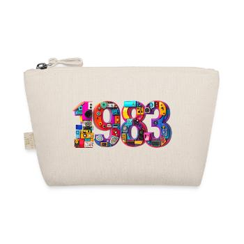 1983 – Marriage, date of birth, year, high school diploma - Organic Pouch - nature - Front