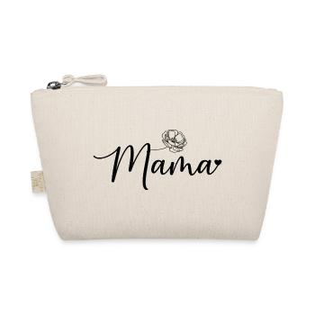 Mama Muttertag Blume - Bio-Täschchen - Natur - Vorne
