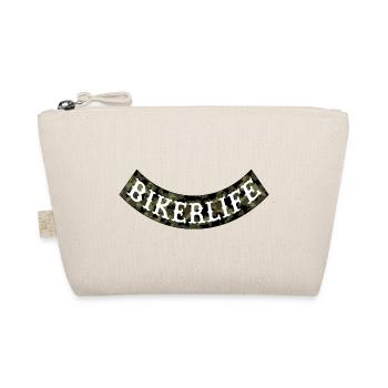 camouflage_bikerlife - Organic Pouch - nature - Front