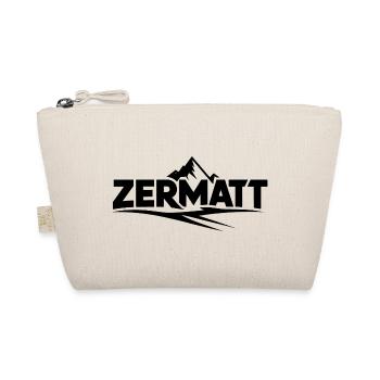 Zermatt - Souvenir Design - Organic Pouch - nature - Front