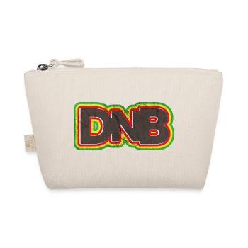 DnB Graffiti Junglist Grunge Logo - Organic Pouch - nature - Front