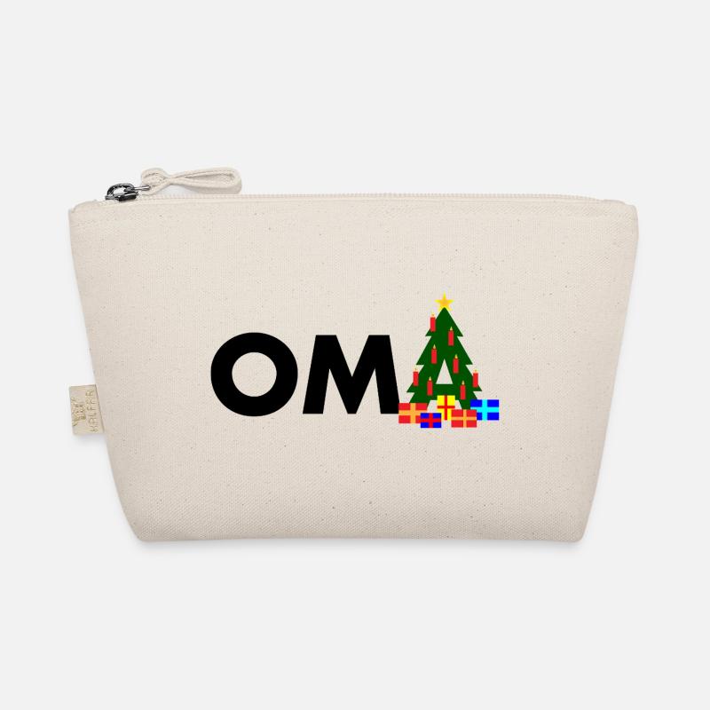 Oma Weihnachtsbaum - Bio-Täschchen - Natur