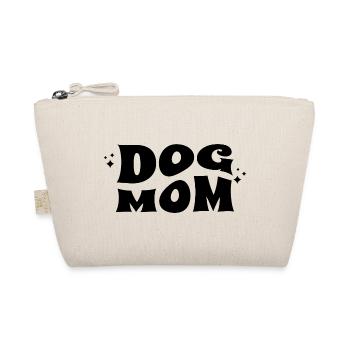 Dog Mom Love Design - Organic Pouch - nature - Front