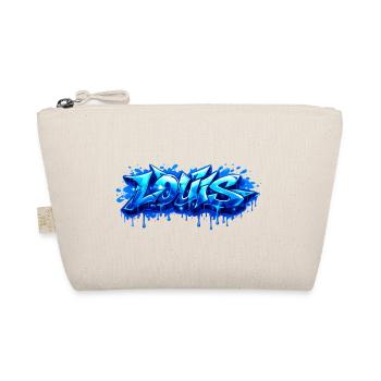 Graffiti  LOUIS Prénom cadeau idéal imprimable - Trousse biologique - nature - Devant