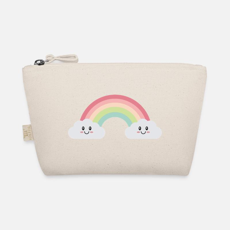 Rainbow clouds Organic Pouch