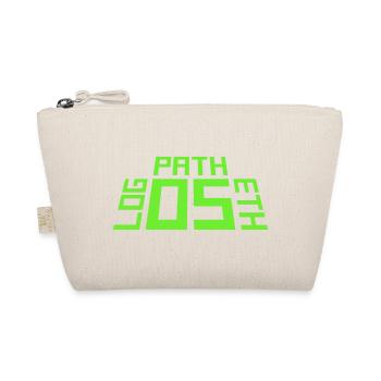 Logos Ethos Pathos Rhetoric Philosophy Student - Organic Pouch - nature - Front
