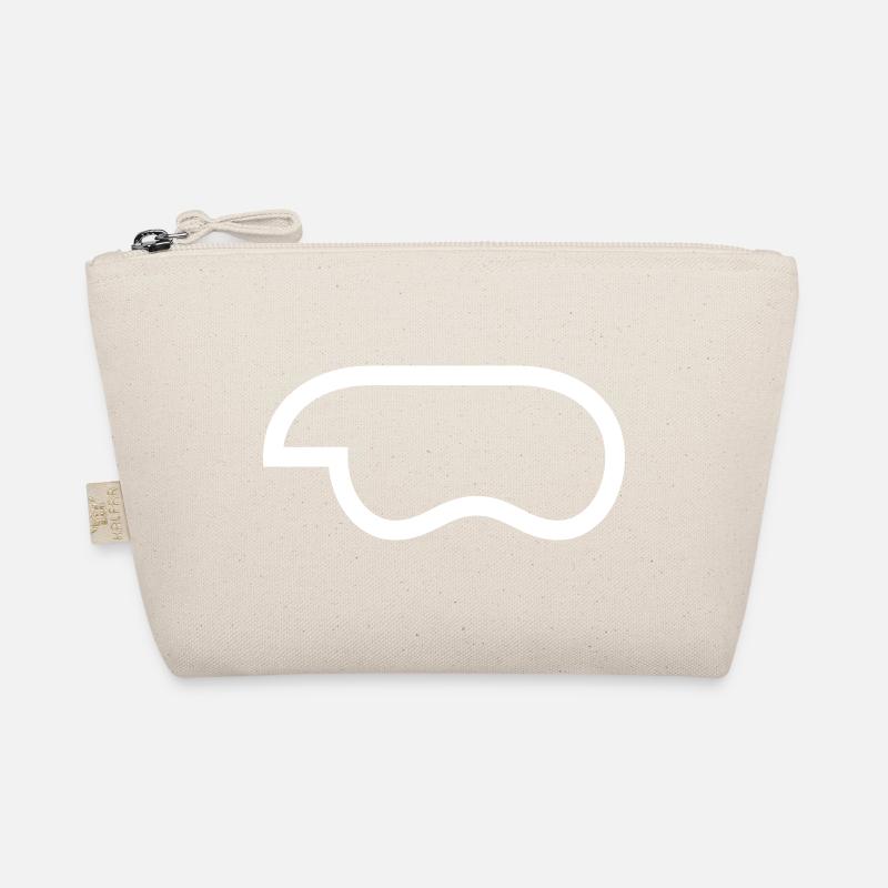 Controller-Outline-White Organic Pouch