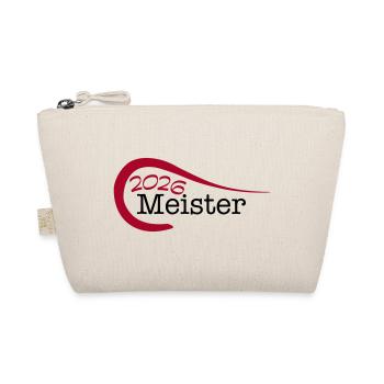 Meister 2026 Meisterschaft - Bio-Täschchen - Natur - Vorne