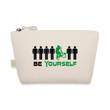 Cycling ball, cycleball, indoor cycling - Organic Pouch - nature - Front