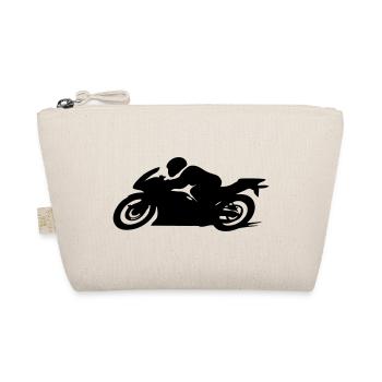 motorrad - Bio-Täschchen - Natur - Vorne