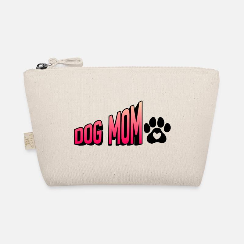 Dog Mom - Bio-Täschchen - Natur