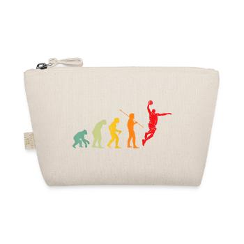 Ich kann nicht, ich habe Basketball Evolution Basketball Spiel - Bio-Täschchen - Natur - Vorne