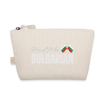 Bulgarian proud, I love Bulgaria - Organic Pouch - nature - Front
