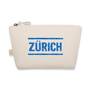 Zürich Schriftzug - Bio-Täschchen - Natur - Vorne