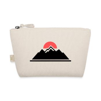 Mountains Sun Hiking Outdoor Alpine Club - Organic Pouch - nature - Front