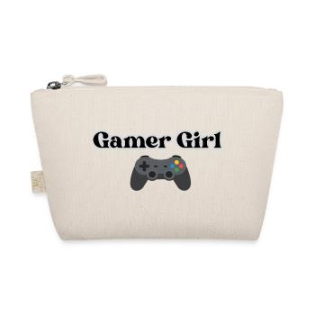 Gamer Girl - Bio-Täschchen - Natur - Vorne