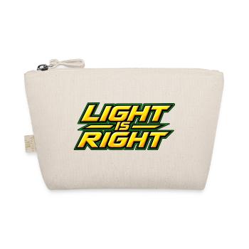 Light is right - Organic Pouch - nature - Front