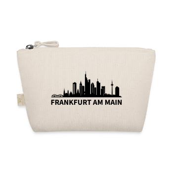Skyline Frankfurt am Main - Bio-Täschchen - Natur - Vorne