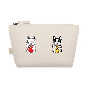 Lucky Dog - Bio-Täschchen - Natur - Vorne