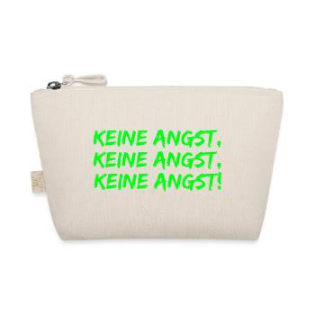 KEINE ANGST, MUT GEGEN RECHTS, WIDERSTAND, FCK NZS - Bio-Täschchen - Natur - Vorne