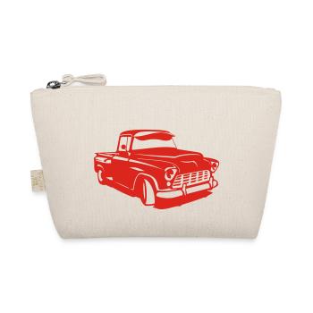 Chevi Hotrod - PrintShirt.at - Bio-Täschchen - Natur - Vorne