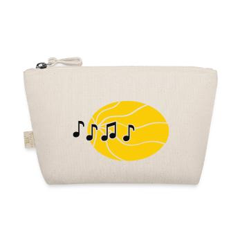 Fluid Musical Notes - Organic Pouch - nature - Front