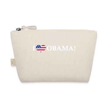 I Heart Obama - Bio-Täschchen - Natur - Vorne