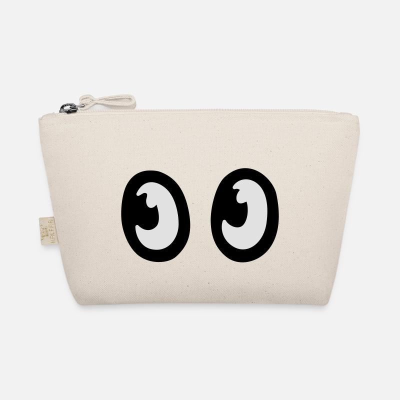 augen / eyes Bio-Täschchen