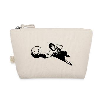 Fotball goalkeeper - Organic Pouch - nature - Front