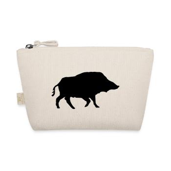 wildschwein - Bio-Täschchen - Natur - Vorne