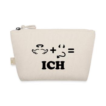 Angel + Devil I = - monochrome - Organic Pouch - nature - Front