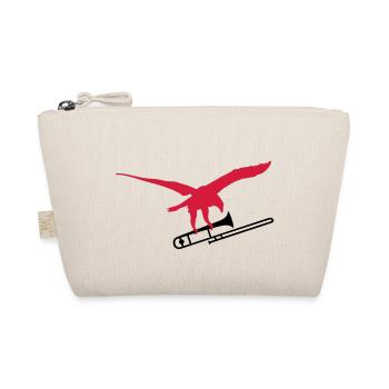 eagle trombone - Organic Pouch - nature - Front