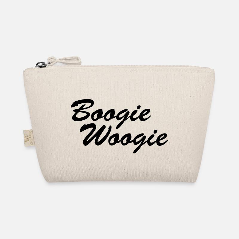 Boogie Woogie Schriftzug Bio-Täschchen